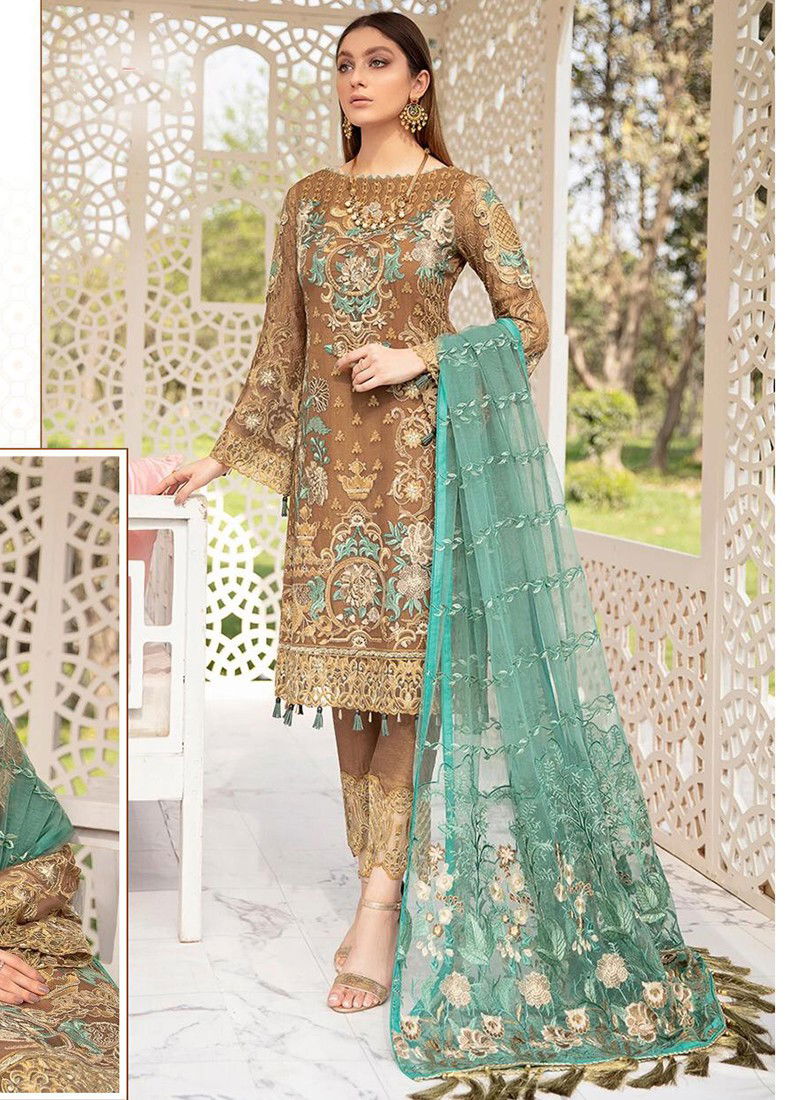 SHREE FABS HIT Designer Pakistani Style Latest Fancy Festive Wear Georgette Heavy Worked Pakistani Salwar Kameez Collection